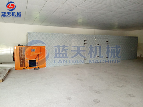 湖南掛面烘干機安裝現場